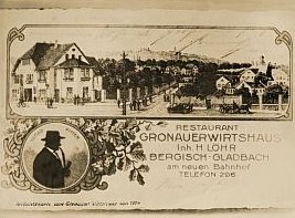 Ansichtskarte von 1914